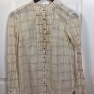 Banana republic plaid shirt